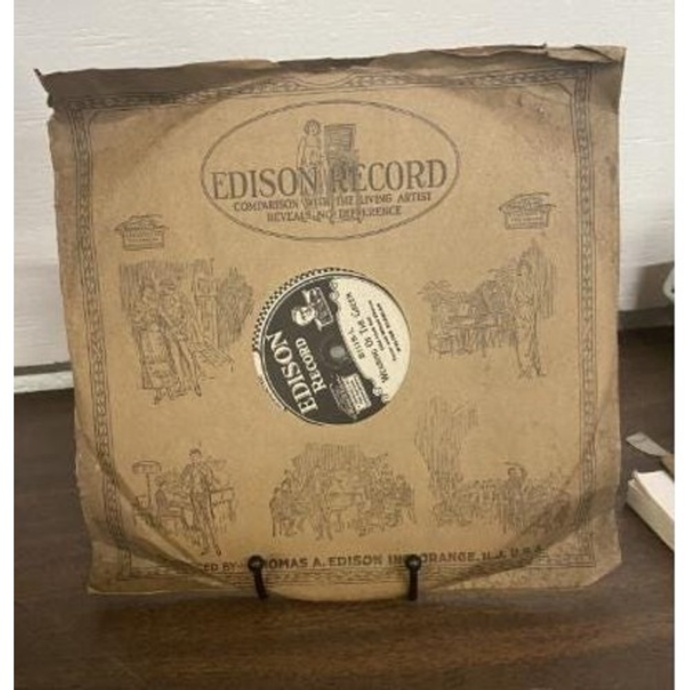 Edison Disc Vinyl Record 51115 ORIGINAL SLEEVE 1923